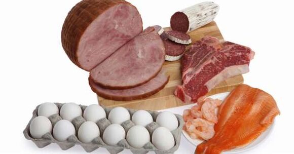 productos para menús dietéticos proteicos